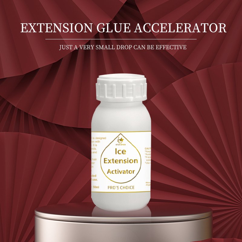Super Dry fast Cyanoacrylate Adhesive activator hair ice hair extension tools activator custom human hair extension activator