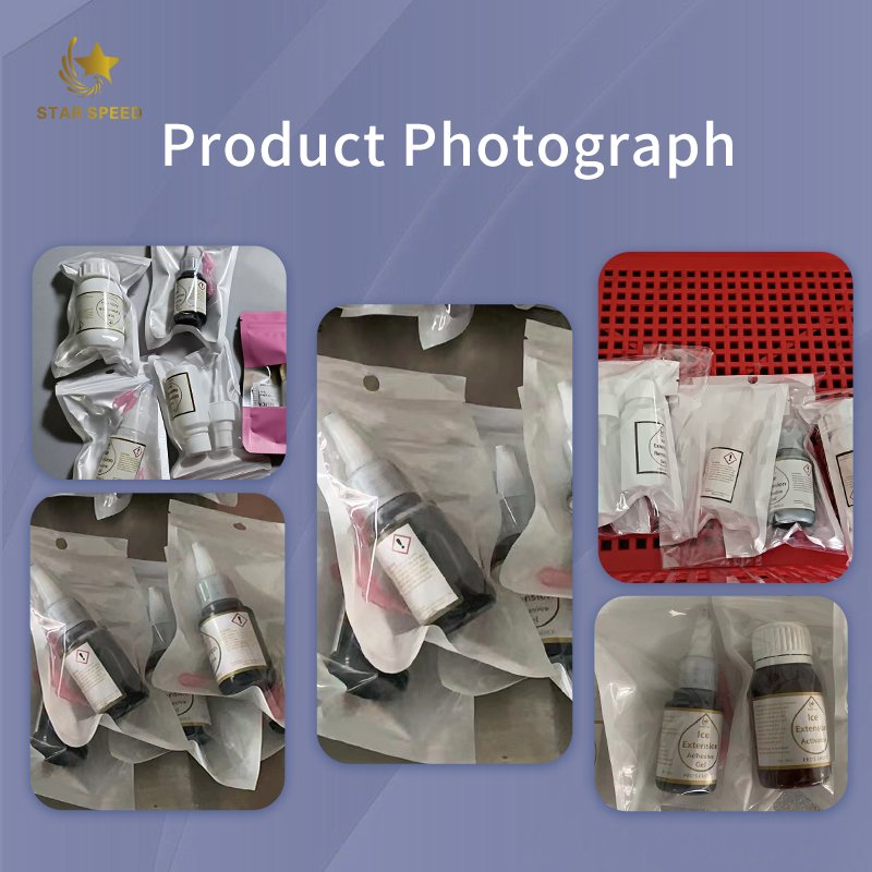 Super Dry fast Cyanoacrylate Adhesive activator hair ice hair extension tools activator custom human hair extension activator