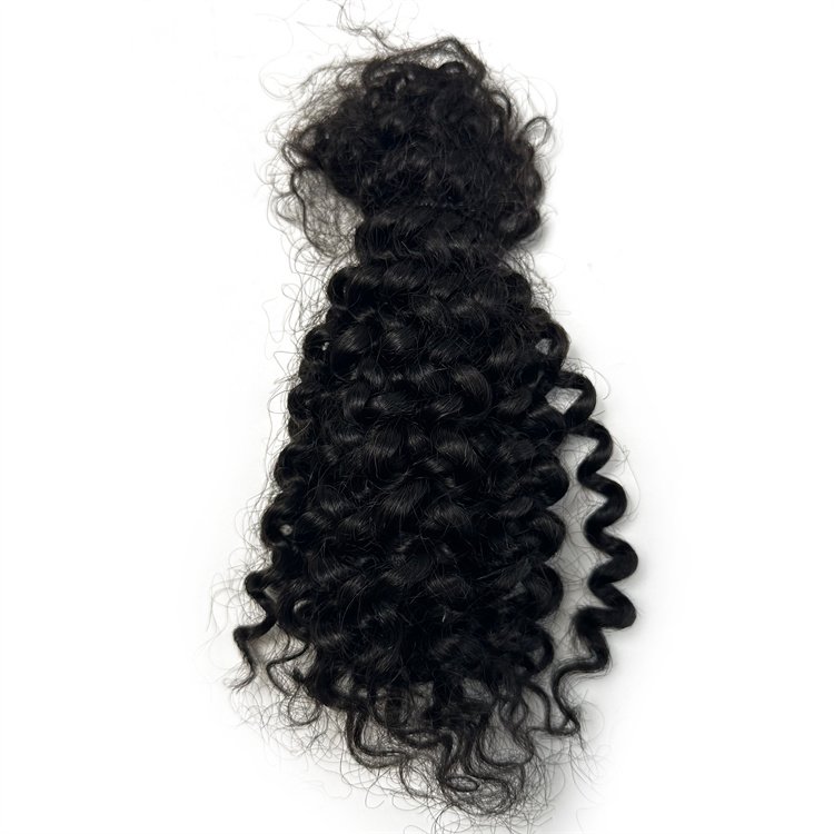 Curly Hair Bulk Afro Kinky Hair Extension Braiding Hair For Twist For Repair Dreadlocks Extension