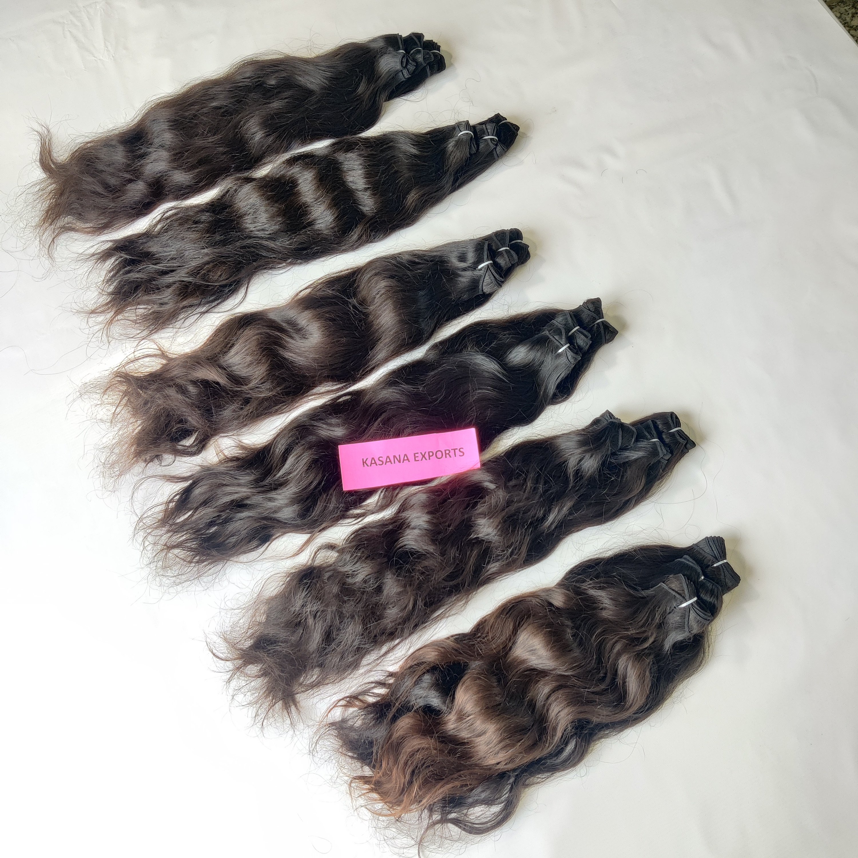100% Wholesale virgin cuticle aligned Indian chemical processing none bundle manufactures for black women human hair Extensions