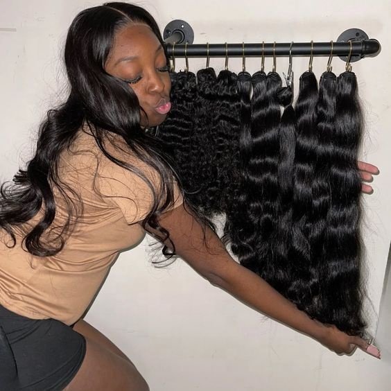 OEM Wholesale Virgin Brazilian Hair Bundles Human Hair Extensions, Free Sample Hair Bundles, Cheap 100 High Quality Hair Natural