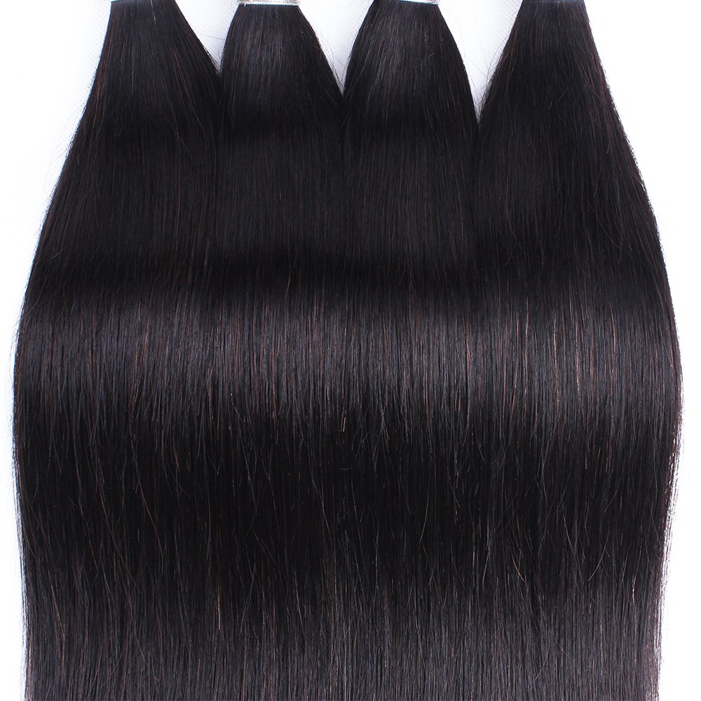 Factory Price Wholesale Private Label Most Popular 9A Natural Straight Mink Indian Human Hair extension