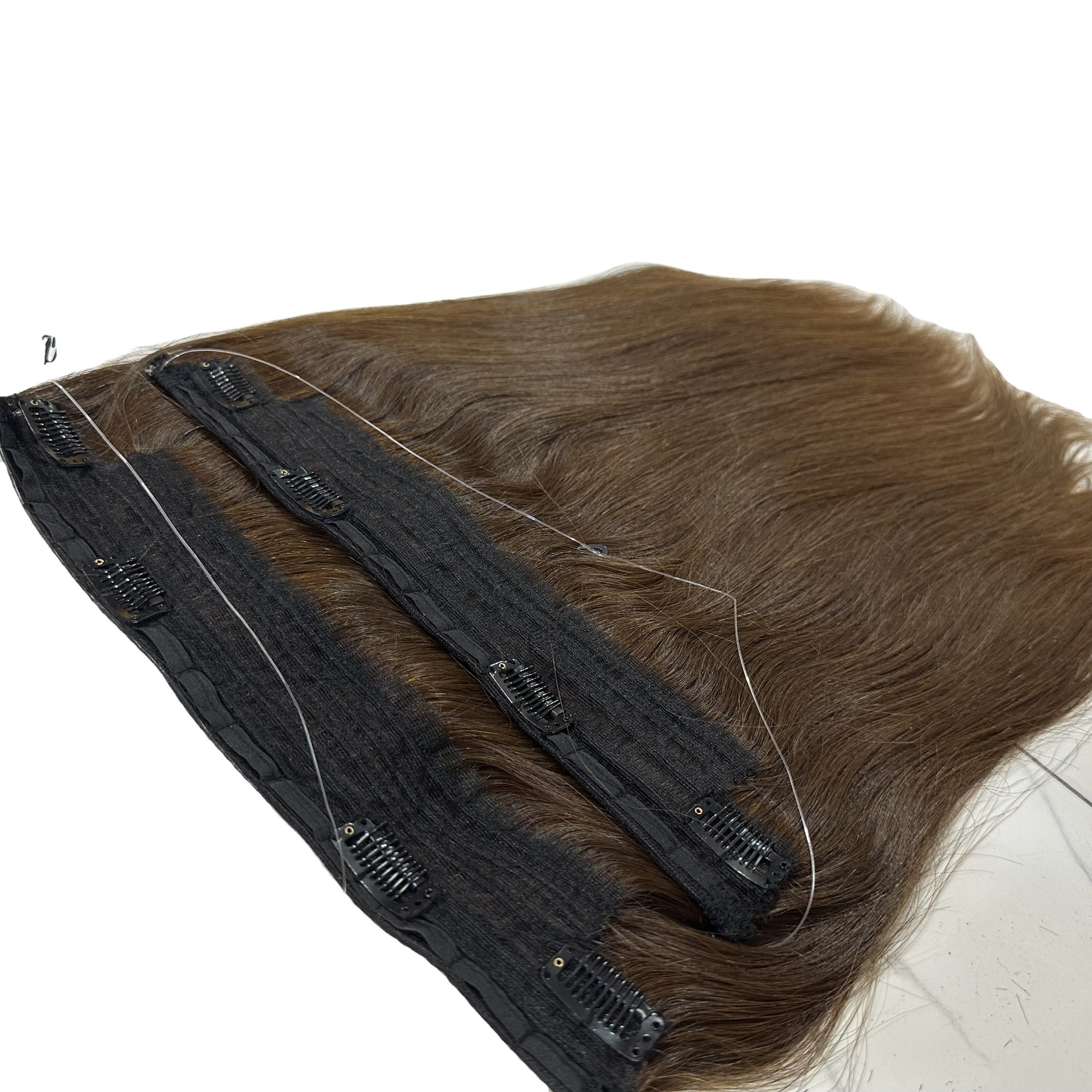 High Quality Hair Extensions Brown Hair 100% Human Hair High Quality Very Smooth & Soft From Vietnam