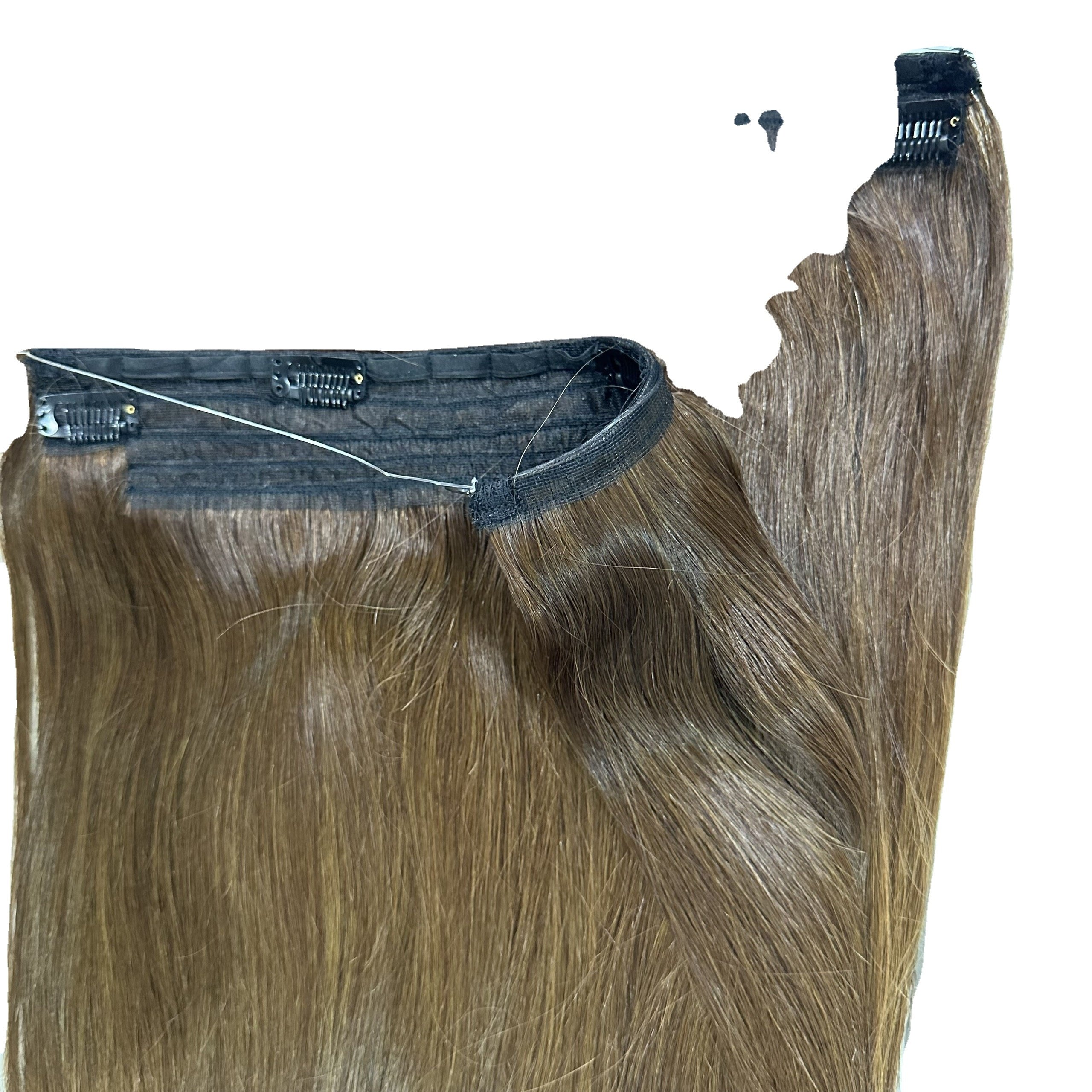 High Quality Hair Extensions Brown Hair 100% Human Hair High Quality Very Smooth & Soft From Vietnam