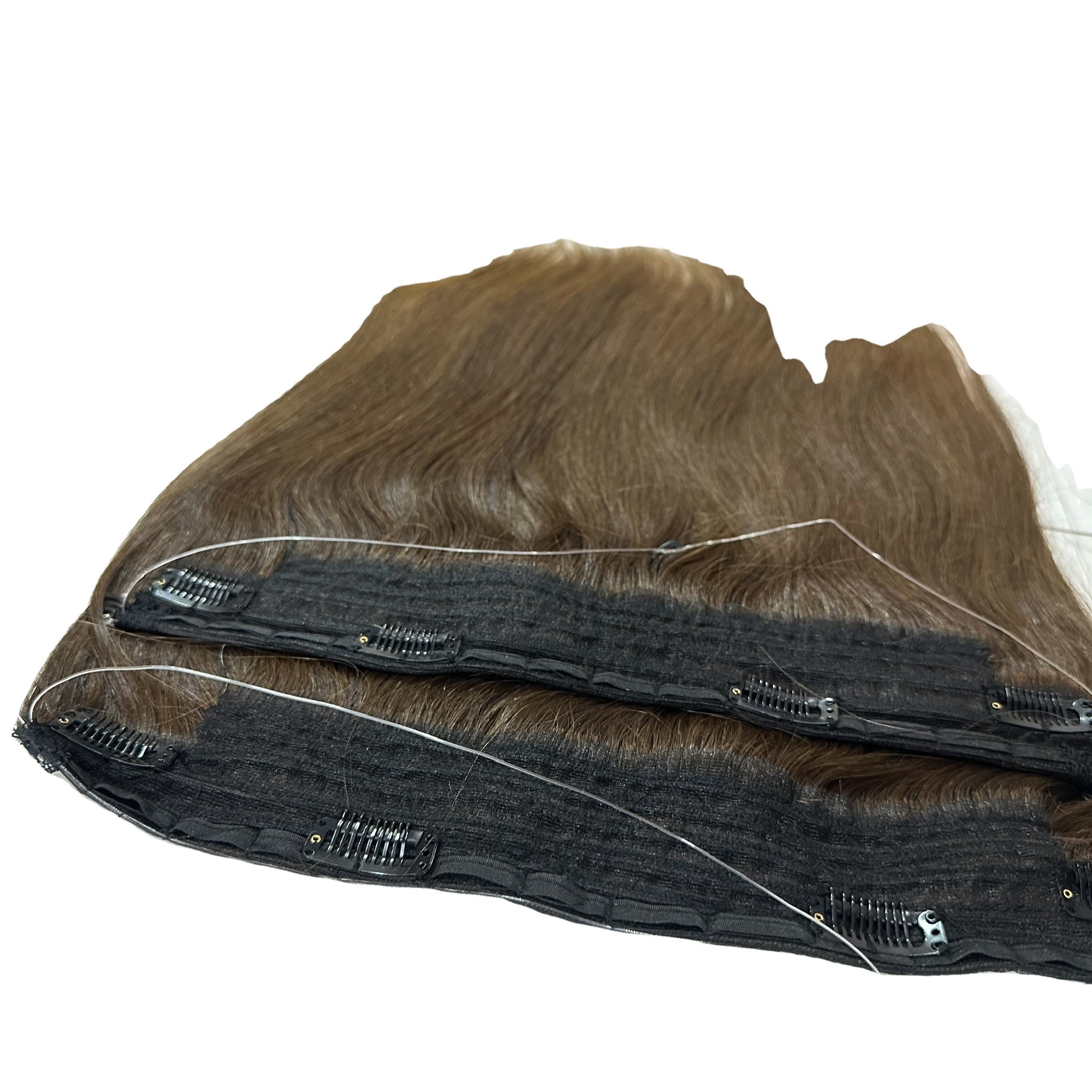 High Quality Hair Extensions Brown Hair 100% Human Hair High Quality Very Smooth & Soft From Vietnam