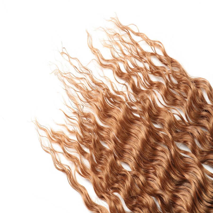 30inch 120g Ombre Braiding Hair Deep Wave Loose Wave Passion Twist Crochet Hair Extension