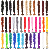 wholesale 24inch 100g Ombre Synthetic Braiding Hair, Yaki Hair Braid , Cheap hair braid 400g High Hair Extensions Acceptable