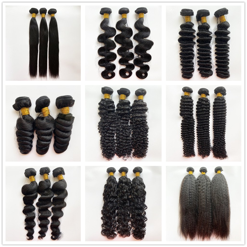 Wholesale Raw Brazilian Hair Bundle Vendor,Raw Virgin Cuticle Aligned Hair Bundles Weave,Double Drawn Cheap Human Hair Extension