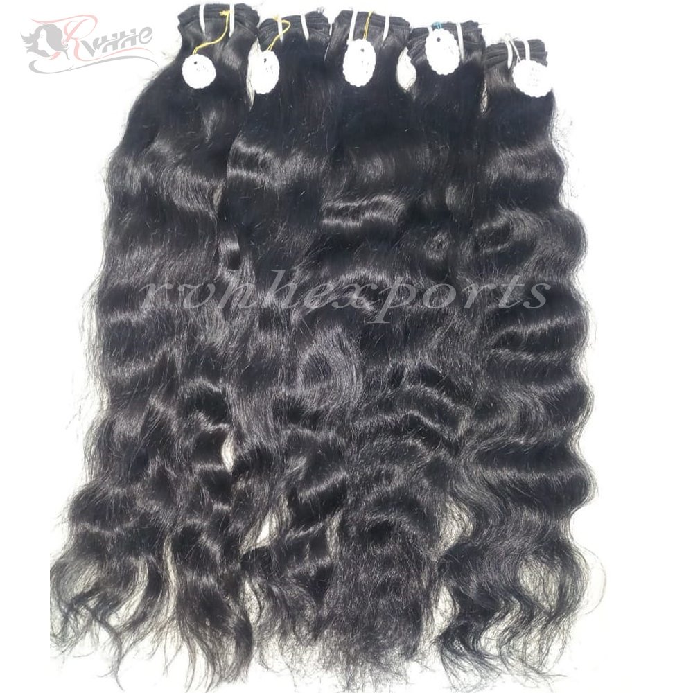 Raw Indian Hair Directly From India Natural Wave Hair Cheap Remy Virgin Human Hair Extension