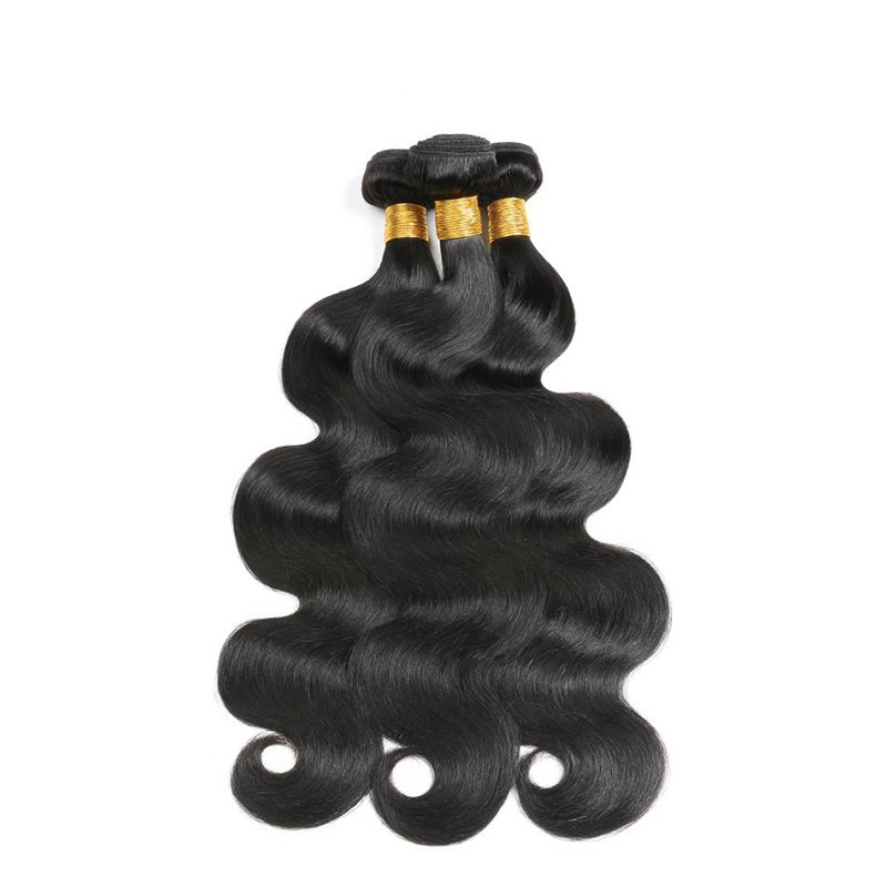 Wholesale Body Wave Bundles Cuticle Brazilian Virgin Human Hair Extensions Weave for Woman