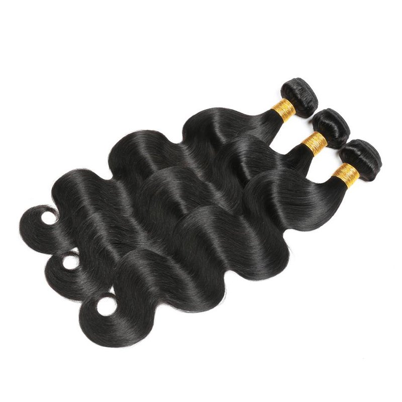 Wholesale Body Wave Bundles Cuticle Brazilian Virgin Human Hair Extensions Weave for Woman