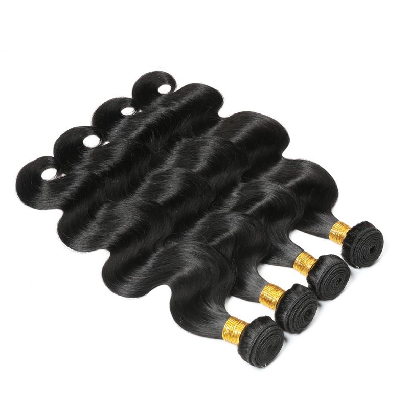 Wholesale Body Wave Bundles Cuticle Brazilian Virgin Human Hair Extensions Weave for Woman