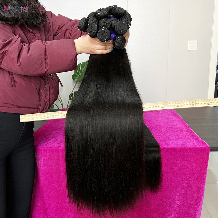 Hot Sell Brazilian Virgin Human Hair Extensions Weft 100% Human Hair Bundles Virgin Flat Weft Hair Extensions