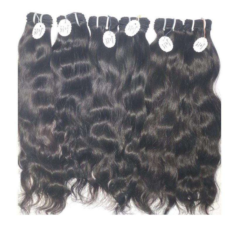 Natural Colors Available 100% Raw Unprocessed Virgin Human Hair Extension Wigs At Best Price India