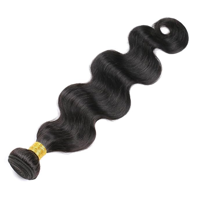 100% Raw Virgin Indian Human Hair Bundles, 100g Brazilian Human Hair Extensions Natural Color Body wave For Women