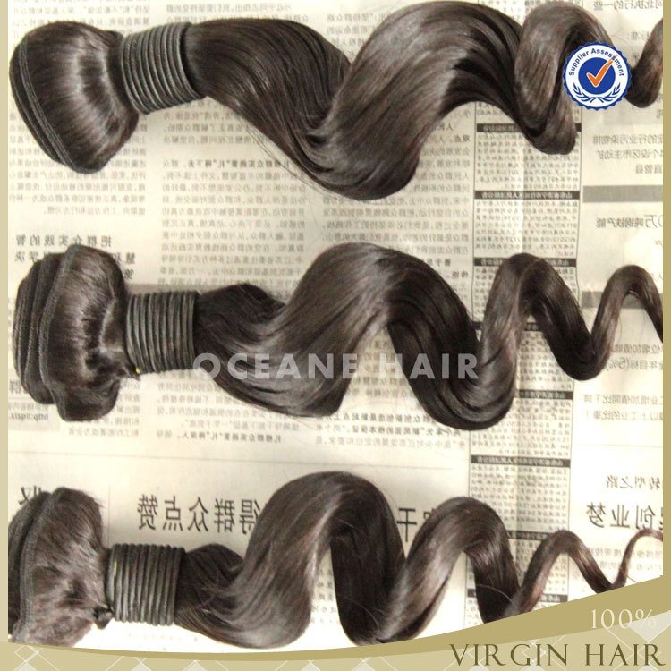 Oceane Hair Natural Brazilian Hair Bundles Loose Weave,Double Drawn Human Hair Extensions Supplies