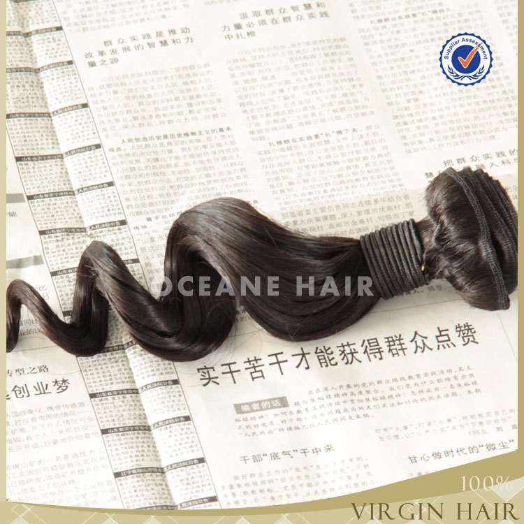 Oceane Hair Natural Brazilian Hair Bundles Loose Weave,Double Drawn Human Hair Extensions Supplies