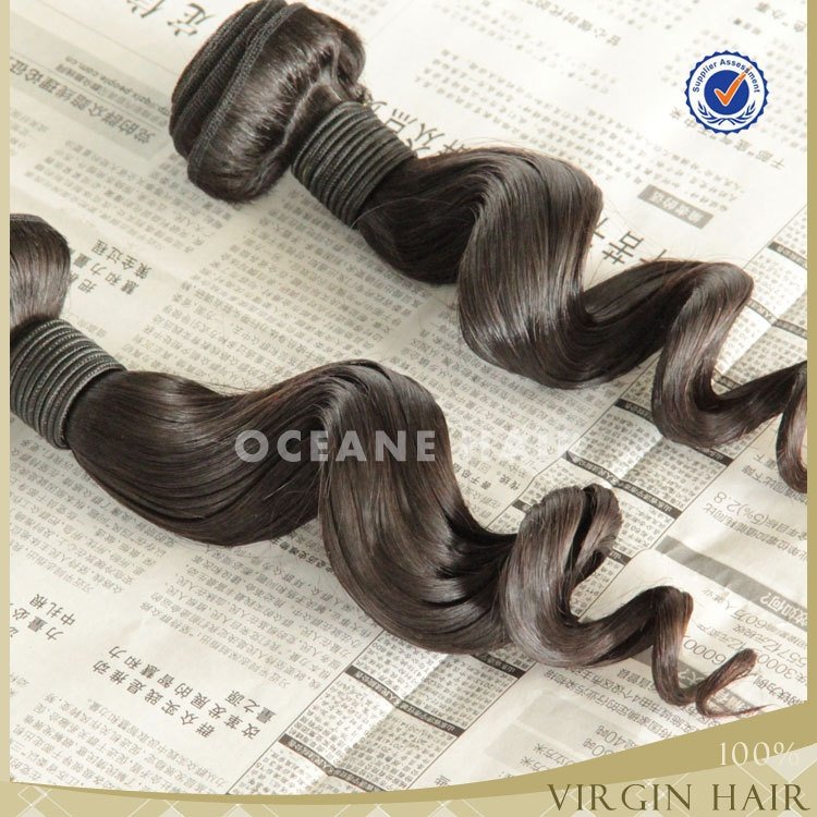 Oceane Hair Natural Brazilian Hair Bundles Loose Weave,Double Drawn Human Hair Extensions Supplies