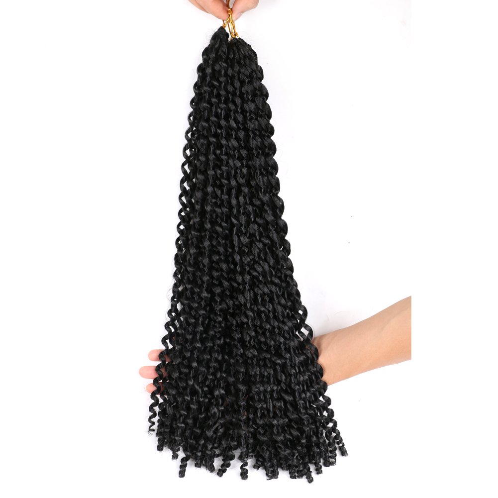 passion twist hair 18inch 24inch length synthetic curly crochet braid hair