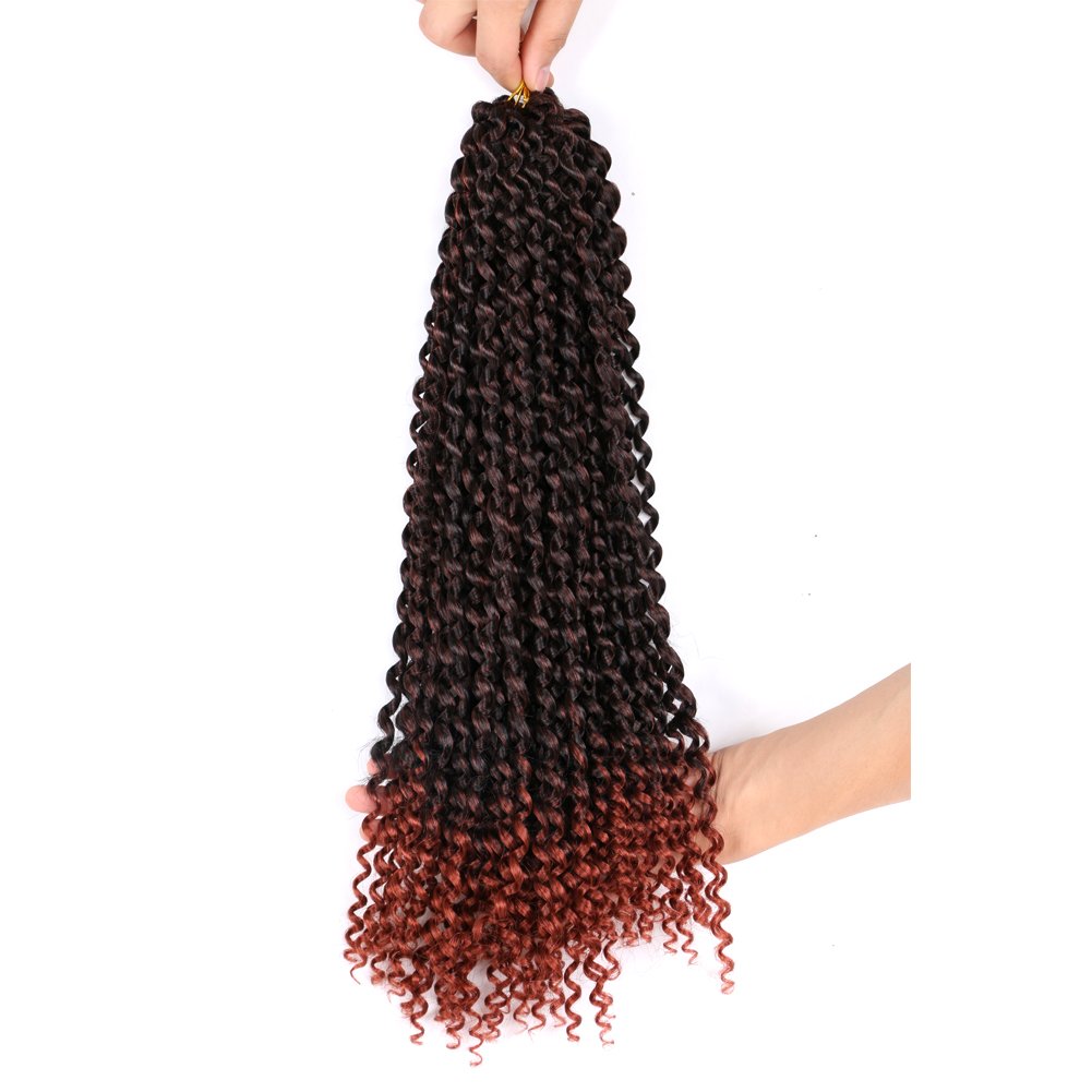 passion twist hair 18inch 24inch length synthetic curly crochet braid hair