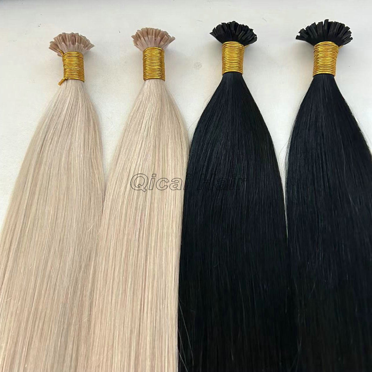 Best Quality Double Drawn U Tip Russian Hair Straight Raw Virgin Remy Hair Cuticle Aligned Nail Tip Human Hair Extensions