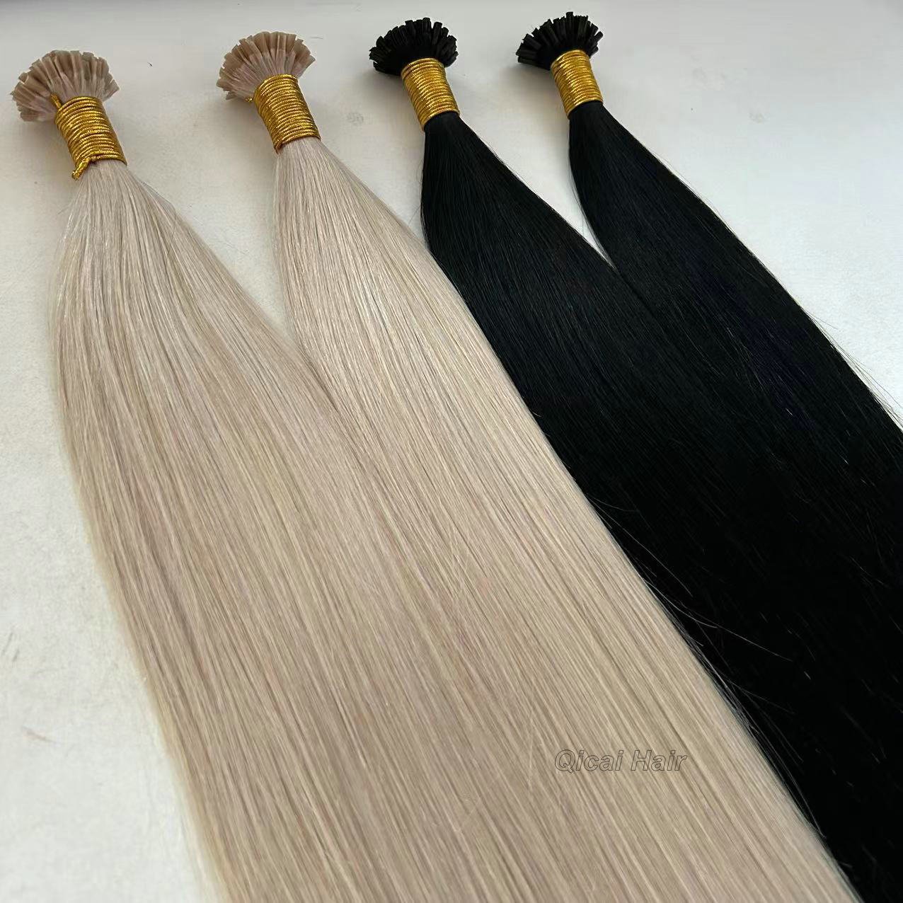 Best Quality Double Drawn U Tip Russian Hair Straight Raw Virgin Remy Hair Cuticle Aligned Nail Tip Human Hair Extensions