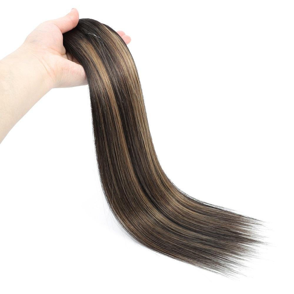 Wholesale Ombre Straight Clip In Extensions Human Hair Hairpiece Remy Clip in Hair Extension for For Woman