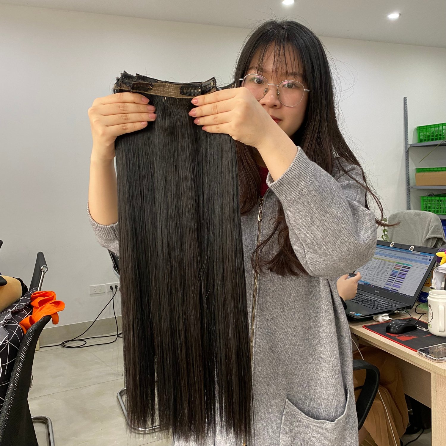 Top Wholesale 100% Raw Vietnamese Remy Clip In Hair Extensions High Quality Natural Color Long Lifespan