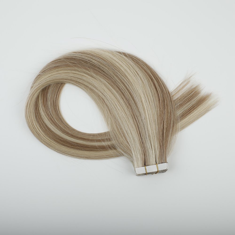 LeShine Wholesale tape Ins Hair FREE Russian Hair Skin Weft Extension Virgin 100% Remy Human European Acceptable Double Weft