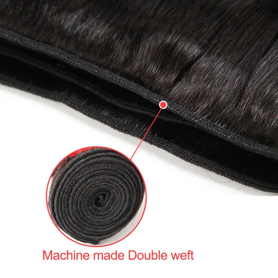 Unprocessed Mink Virgin Human 12A Grade Raw Brazilian Hair Bundles Cuticle Aligned Brazilian Hair Vendor Human Hair Extension
