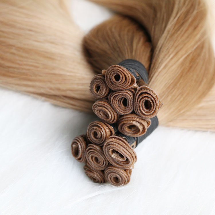 Hot Sale Luxury Russian Thin Invisible Seamless Genius Weft Human Hair Extensions Double Drawn