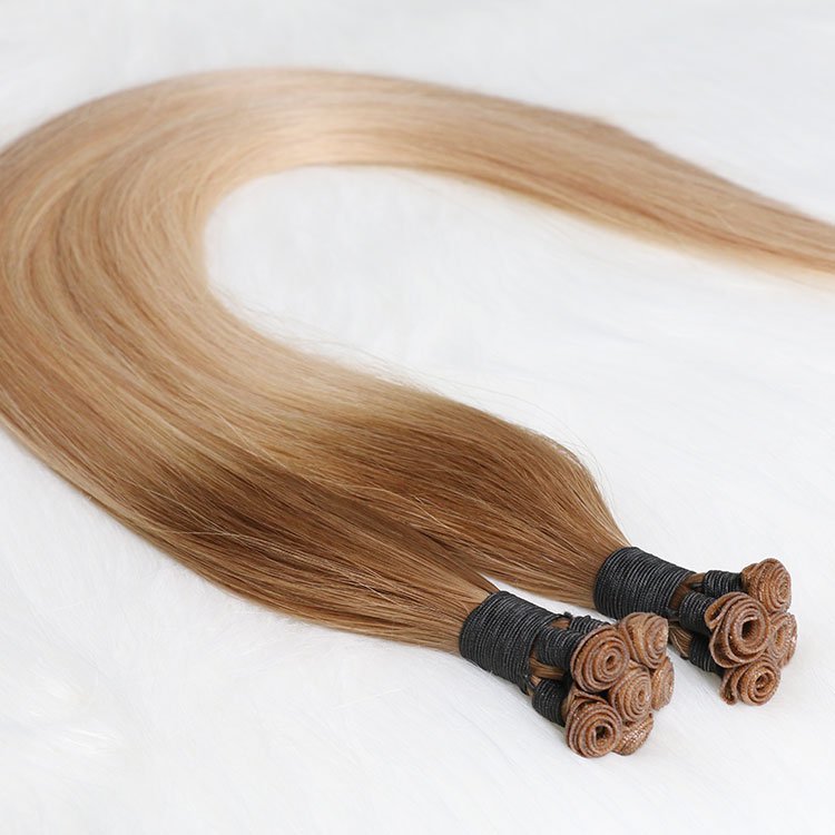 Hot Sale Luxury Russian Thin Invisible Seamless Genius Weft Human Hair Extensions Double Drawn
