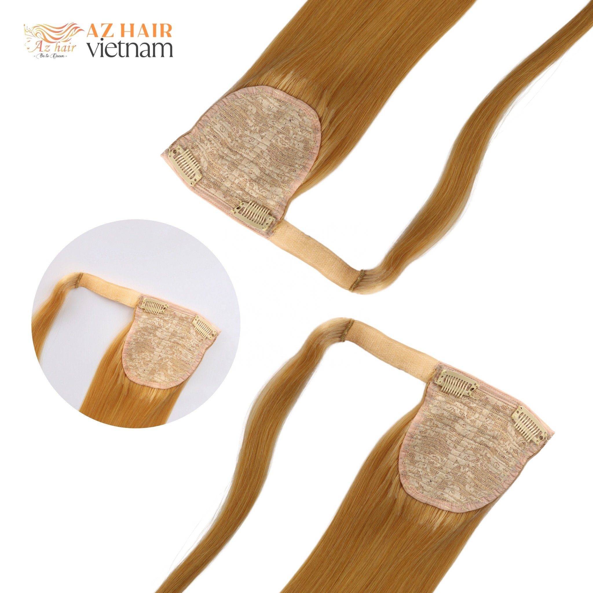 Best Selling Unprocessed Raw One Single Donor Virgin Clip ins Hair No Chemical Cut Directly from Vietnamese Donor