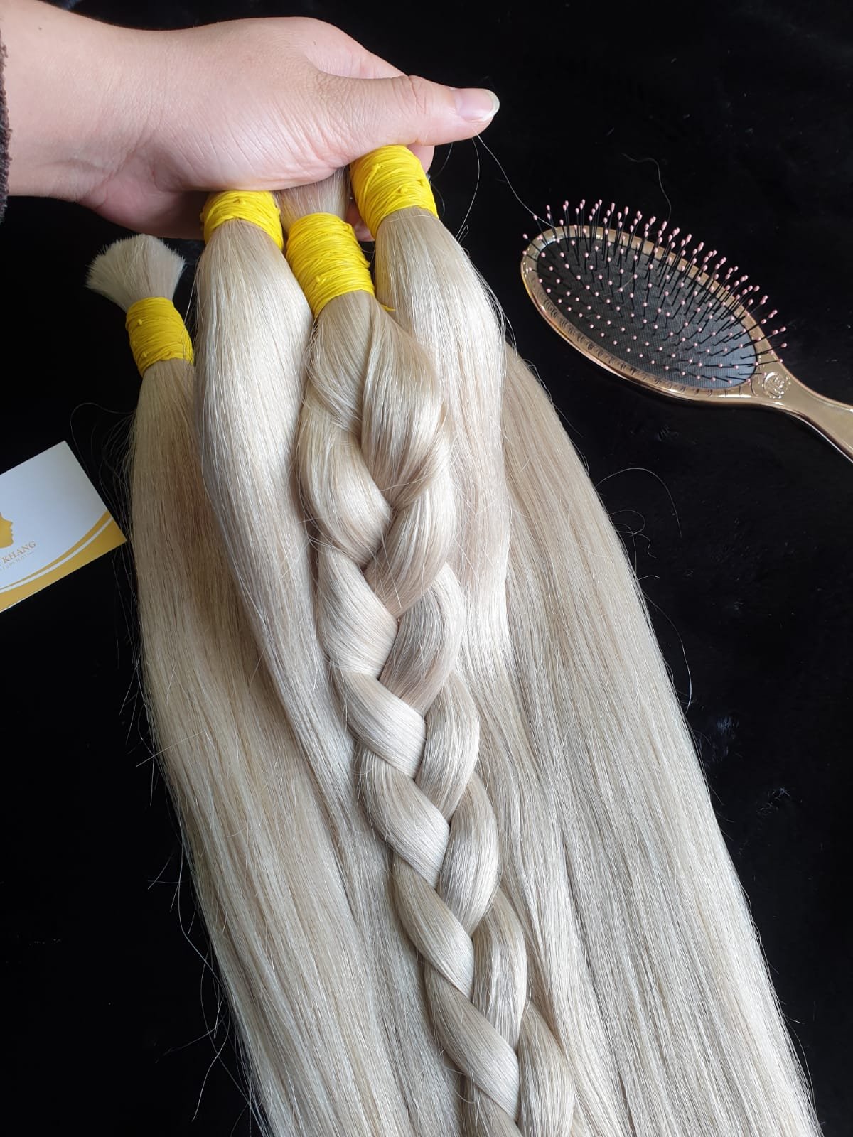 Human Hair Extensions Hair Extensions Light color Human Vietnamese hair extensions with wholesale price