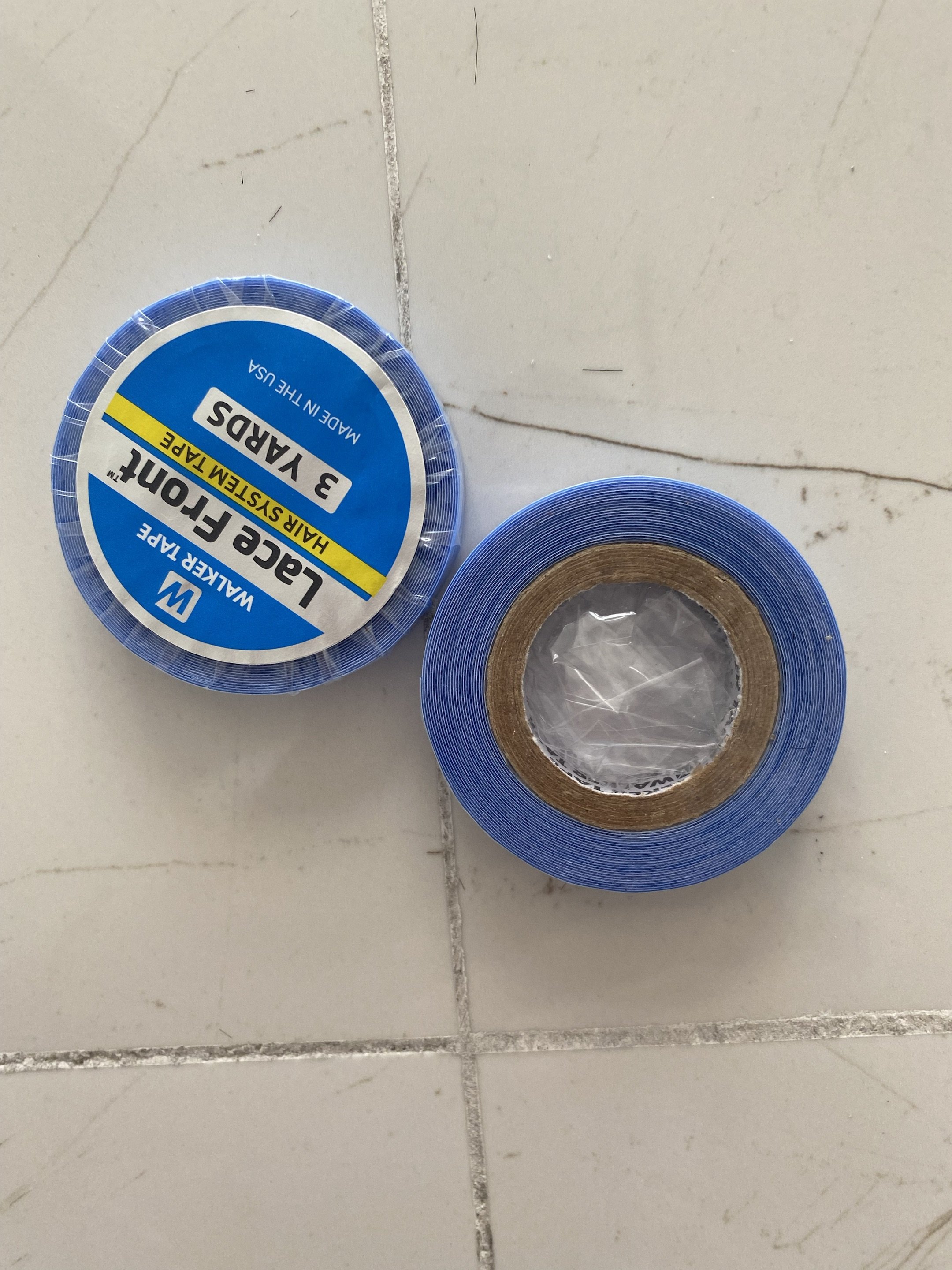 Anahair Hot Sale 100% Natural Tape In Human Hair Extension Ear To Ear Invisible hair extension glue Fita adevisa