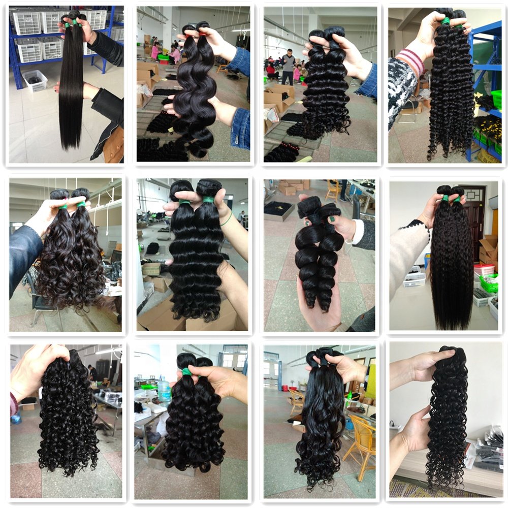 Wholesale Human Hair Bundles Vendor Extensions Unprocessed Mink Brazilian Human Hair Extension Virgin Brazilian Hair Bundles