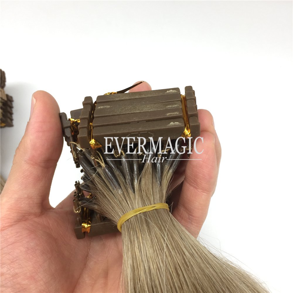 Hot Selling Stock Grade 9A Double Drawn 6D Second Generation Ombre Color Balayage Human Hair Extension