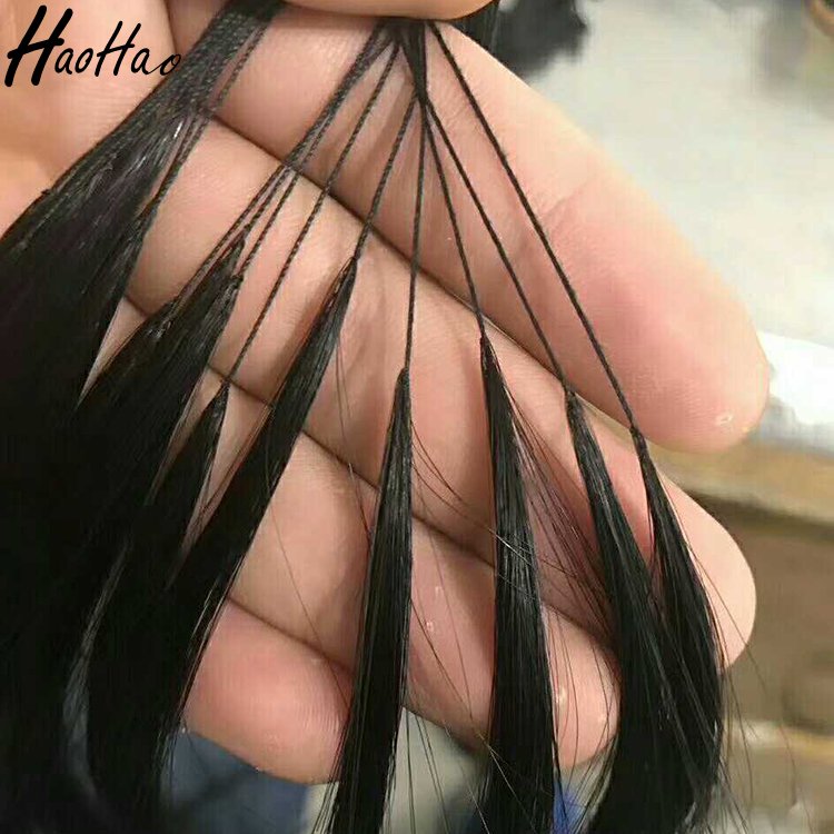 New arrivals Russian feathers human hair extensions 100% human made light weight and invisible feathers for hair