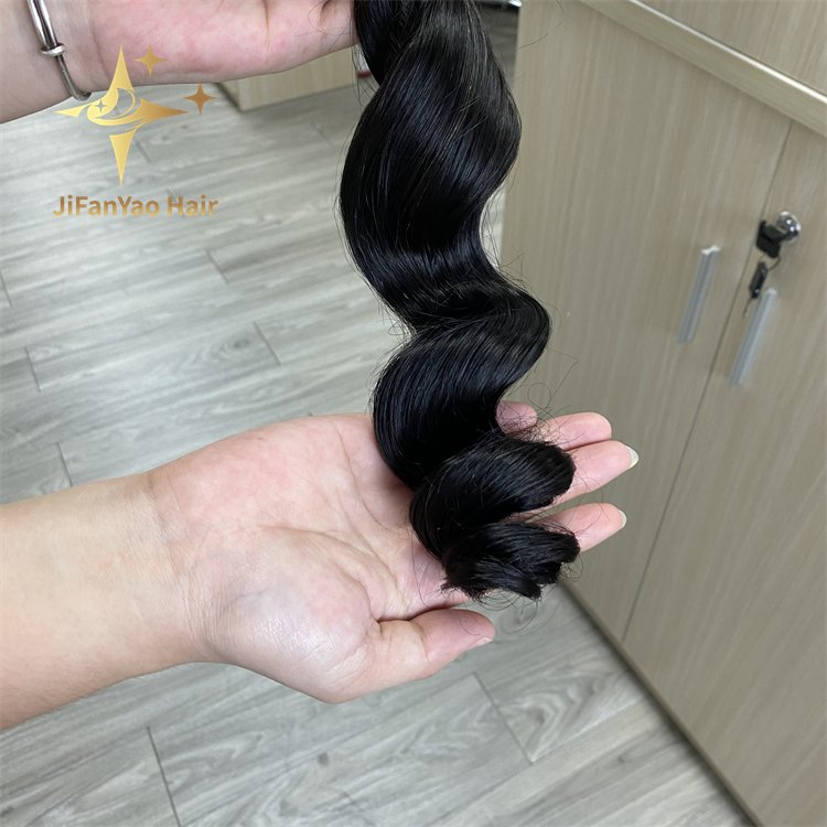 Wholesale Human Braiding Hair Bulk No Weft Pre Stretched Wholesale Bulk Human Hair For Braiding Loose Wave