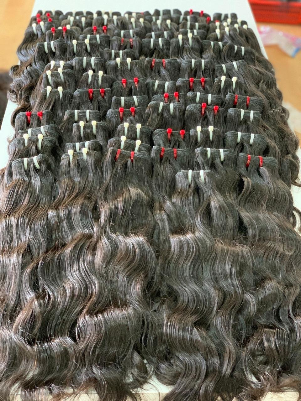 Remy Hair 100% Raw Unprocessed Virgin Indian Temple Loose Body Human Hair Extensions from Top Listed Indian Seller