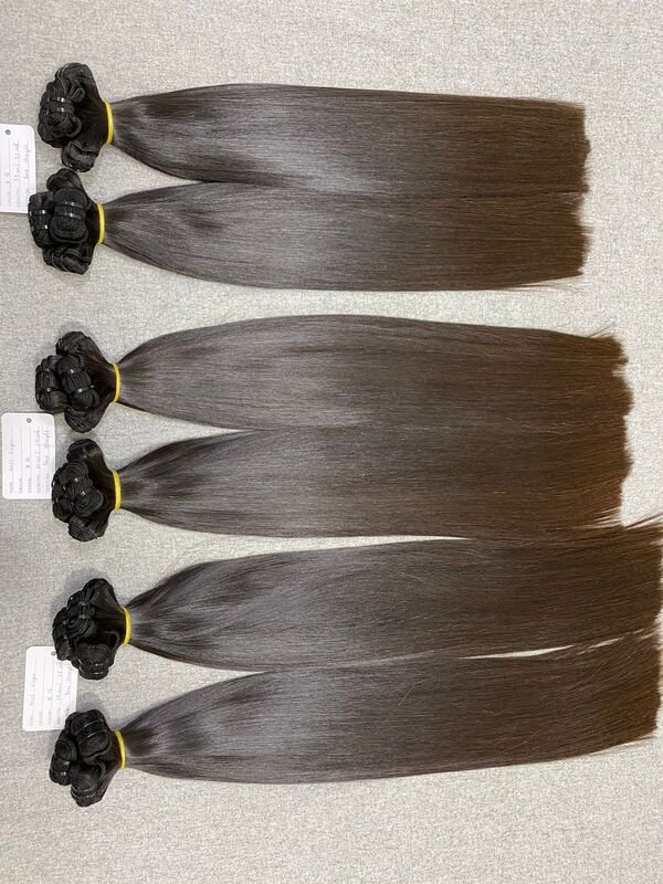 Wholesale Bulk Virgin Human Hair Raw Hair Vendor Cuticle Aligned Natural style hair extension