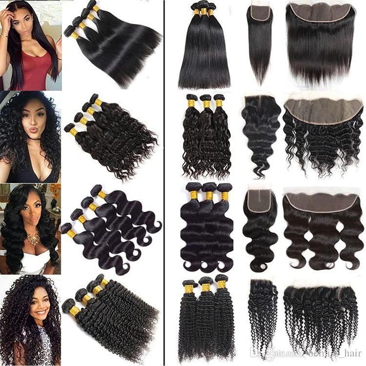Unprocessed Virgin Human 12A Grade Raw Brazilian Hair Bundles Cuticle Aligned Brazilian Hair Vendor Human Hair Extension