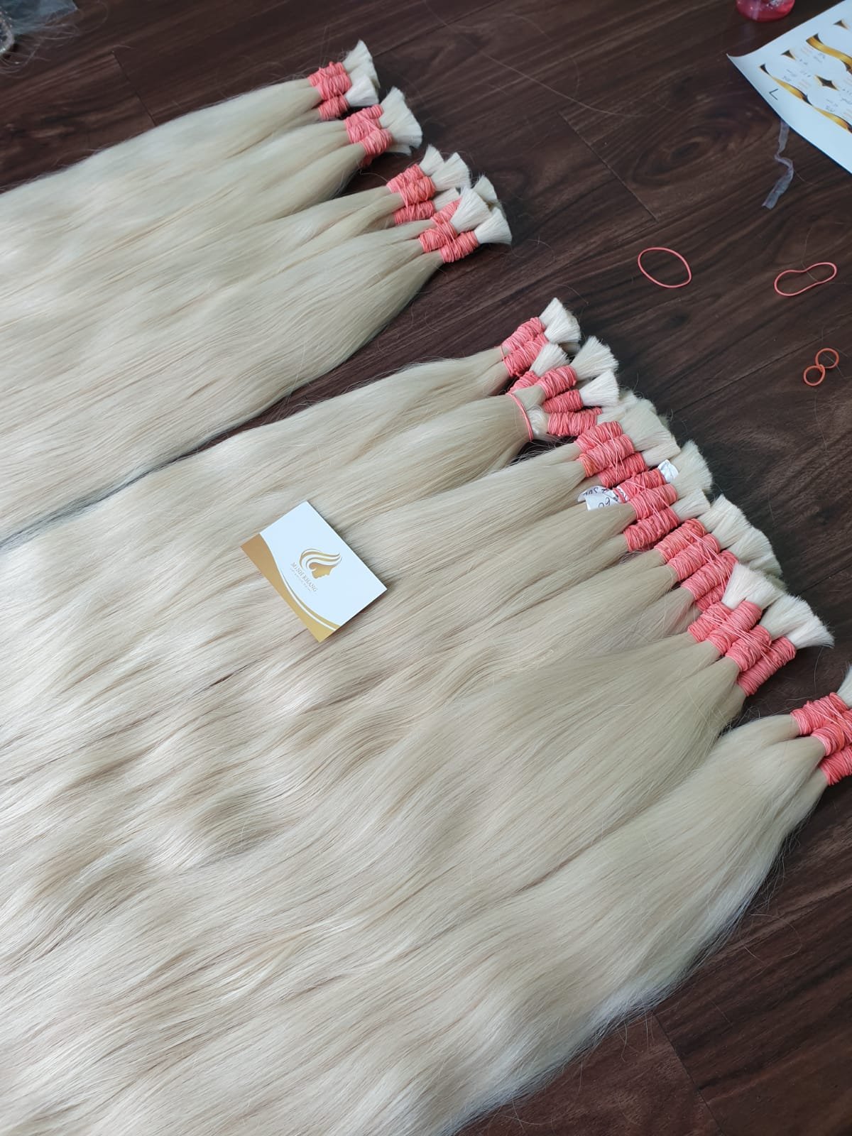 Human Hair Extensions Hair Extensions Light color Human Vietnamese hair extensions with wholesale price