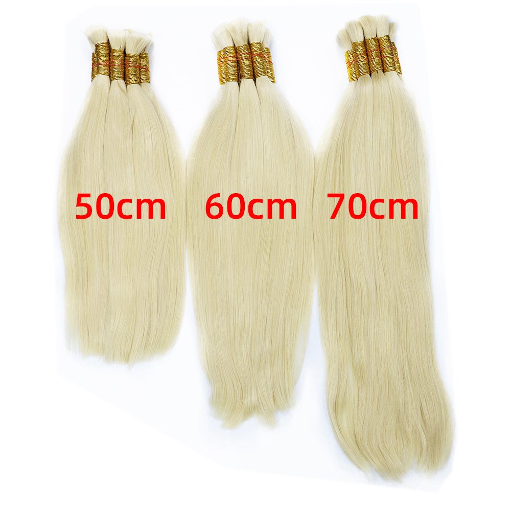 100% Human Natural Cuticle Aligned Virgin Hair Brazilian Human Hair Extensions 10A Grade Cabelo Humano