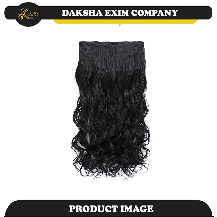 Seamless Beauty Curly Hair Extensions Pure and Unprocessed Human Hair Weft Machine Double Weft for Instant Length Volume