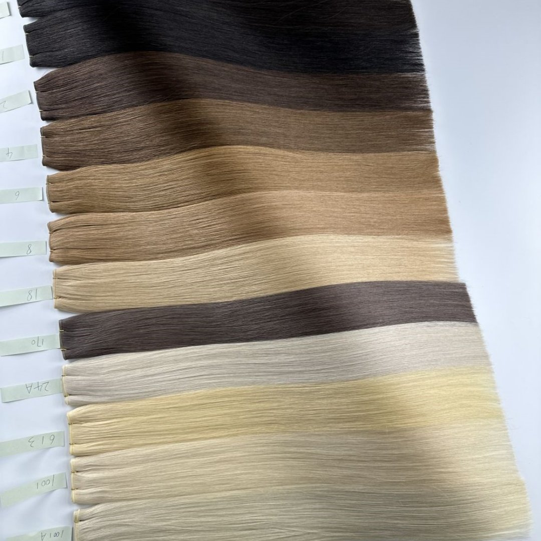 Brazilian Hair Bundles Vendors 9A-10A Hand Tied Weft Human Hair Extensions Raw Vietnamese Hair