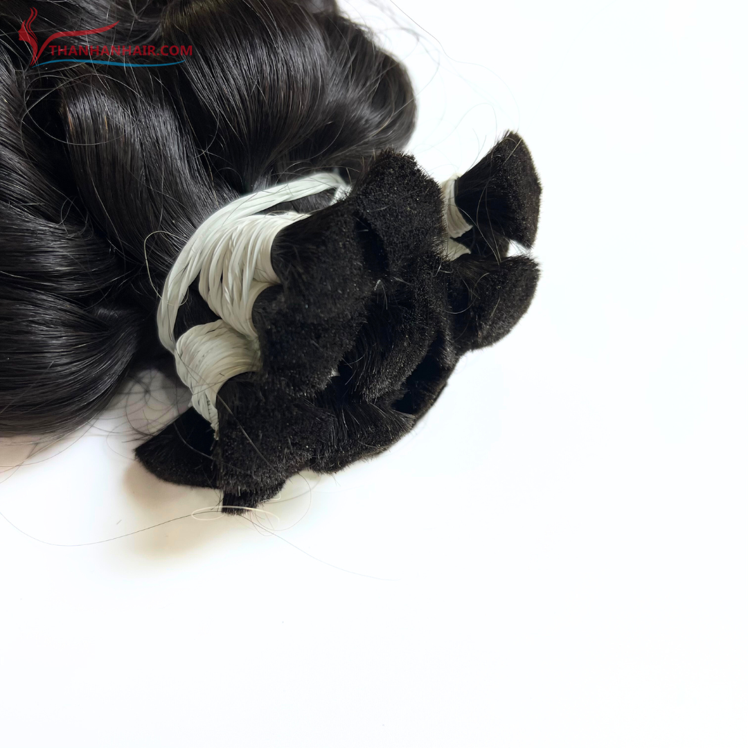 Full Cuticle Soft Virgin natural black color Jerry Curly bulk hair bundles Vietnamese human hair unprocessed hair extensions
