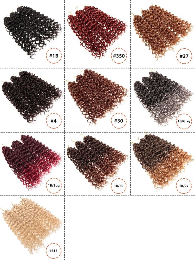SHAROPUL Gogo curl crochet hair for black women synthetic braid hair natural Deep wave curly braiding hair Extensions