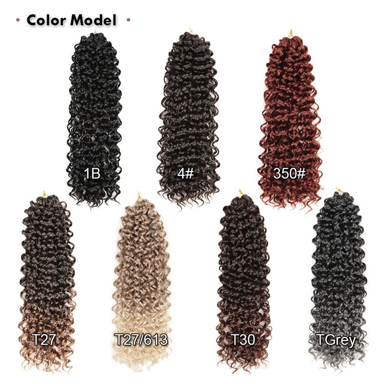 SHAROPUL Gogo curl crochet hair for black women synthetic braid hair natural Deep wave curly braiding hair Extensions