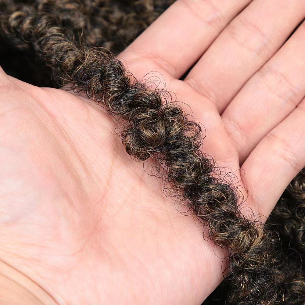 Bob dread locs 10inch length faux locs crochet hair